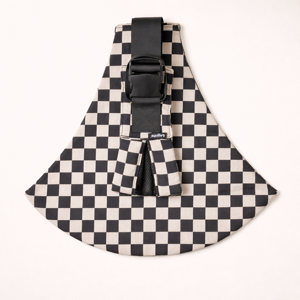 Modtiny Checkered Baby Sling Carrier